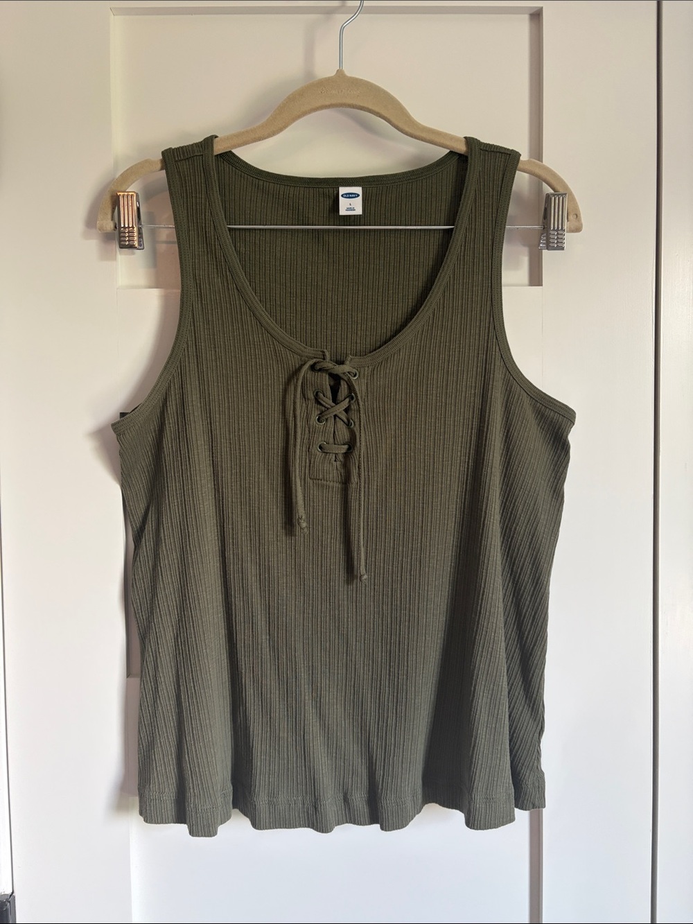 Old Navy green tank top, size Large